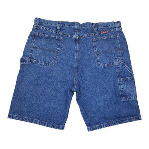 Wrangler Carpenter Denim Shorts Mens Size 42 Cotton 11" Inseam